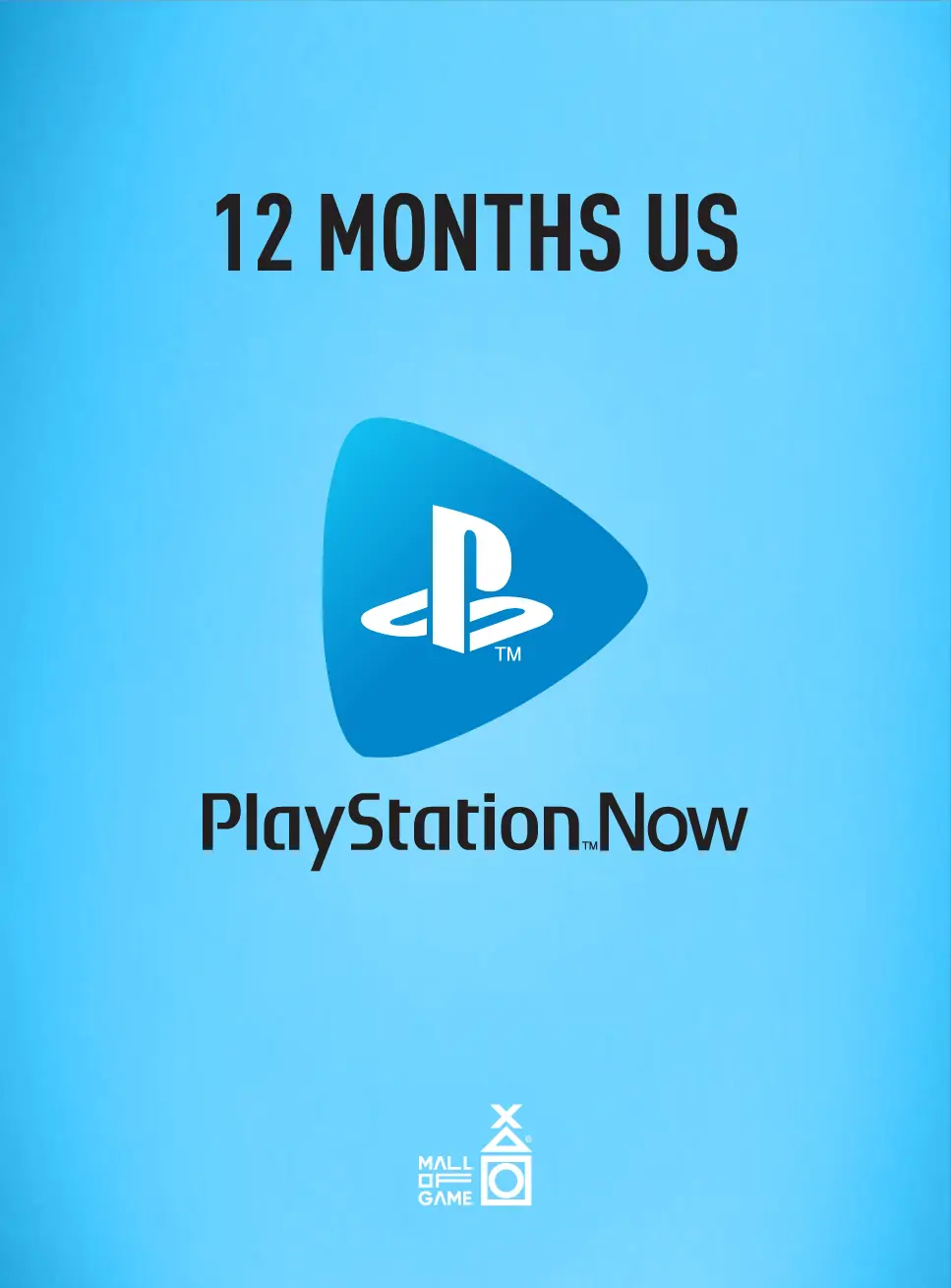 PSN NOW 12 Months US