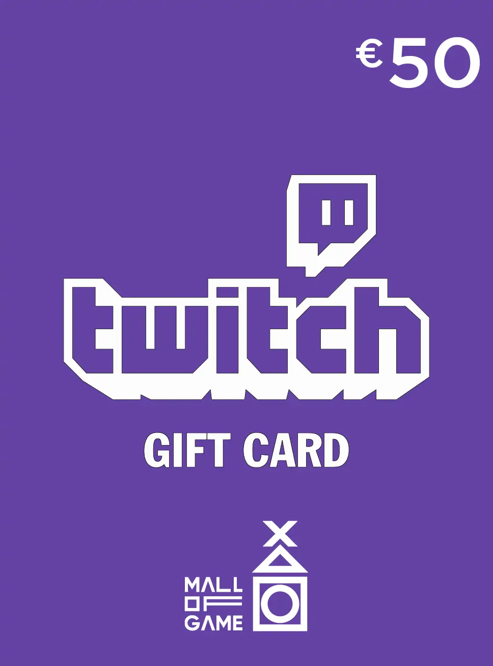 Twitch 50 EUR