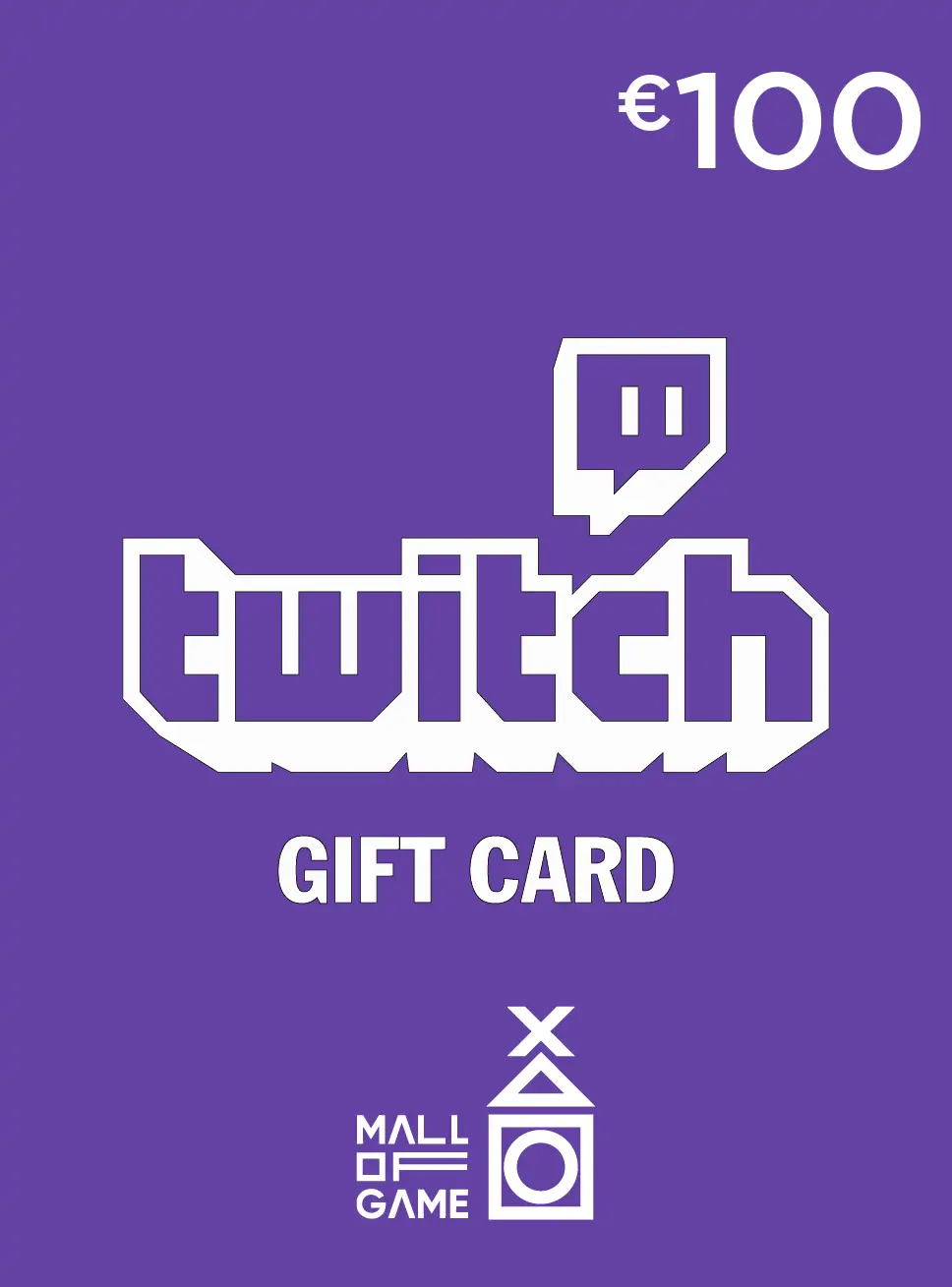 Twitch 100 EUR