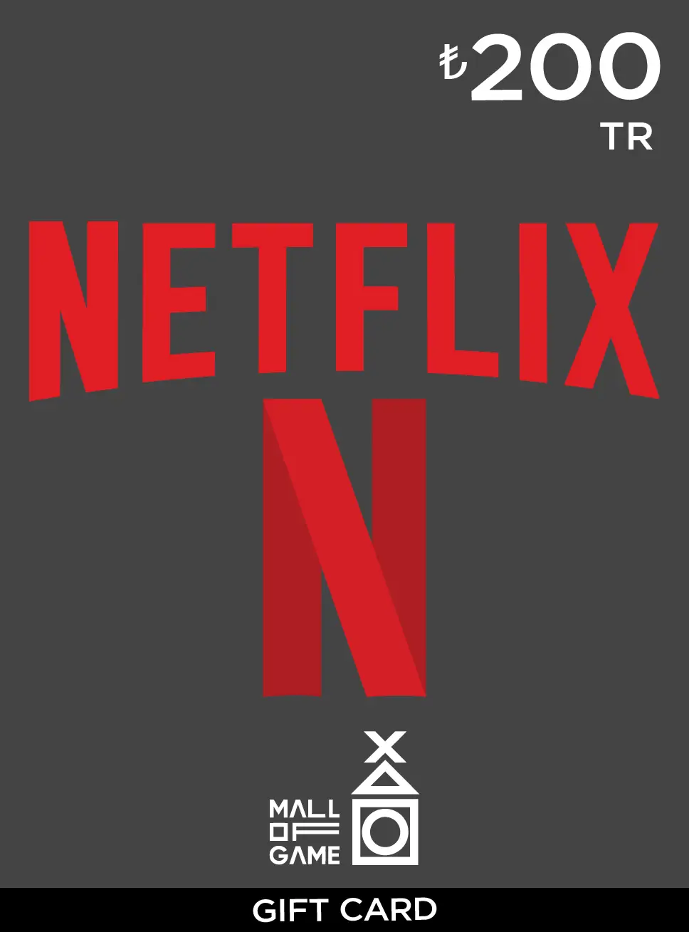 Netflix Gift Cards TRY200 (TR)