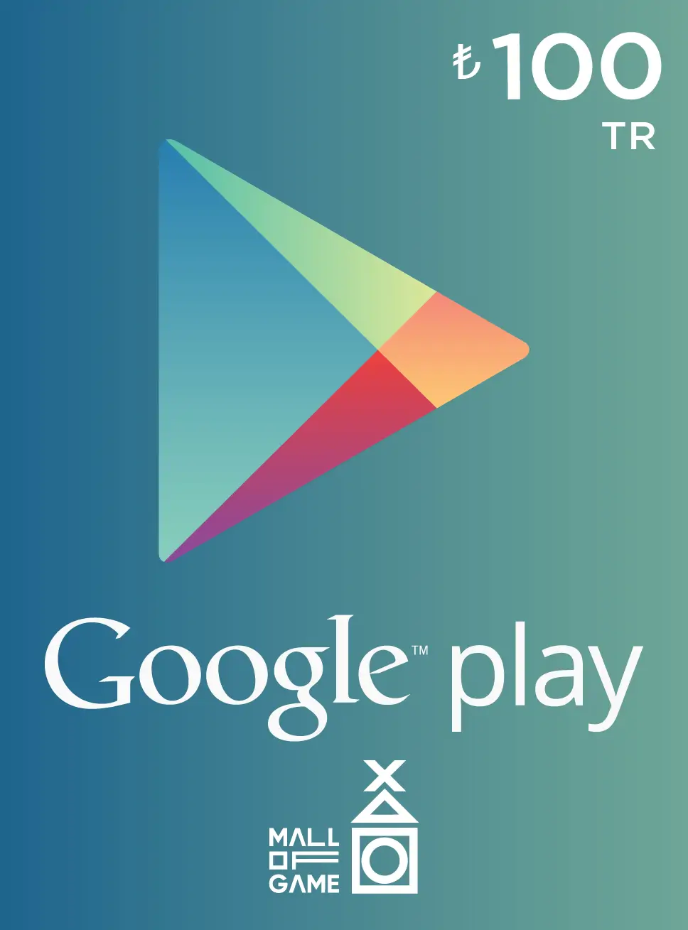 Google Play Gift Card 100TRY (TR)