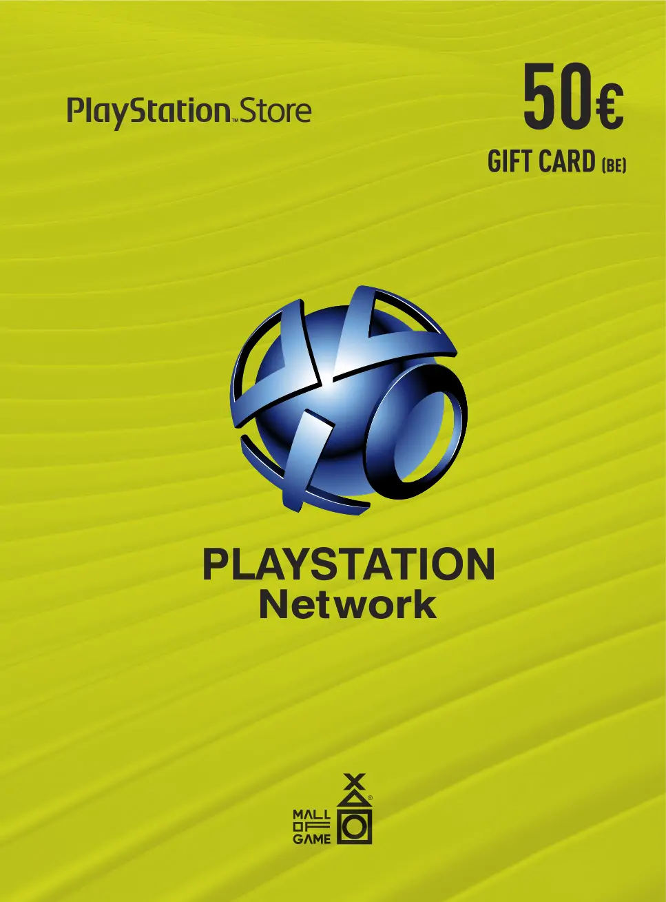 PSN 50 EUR BE