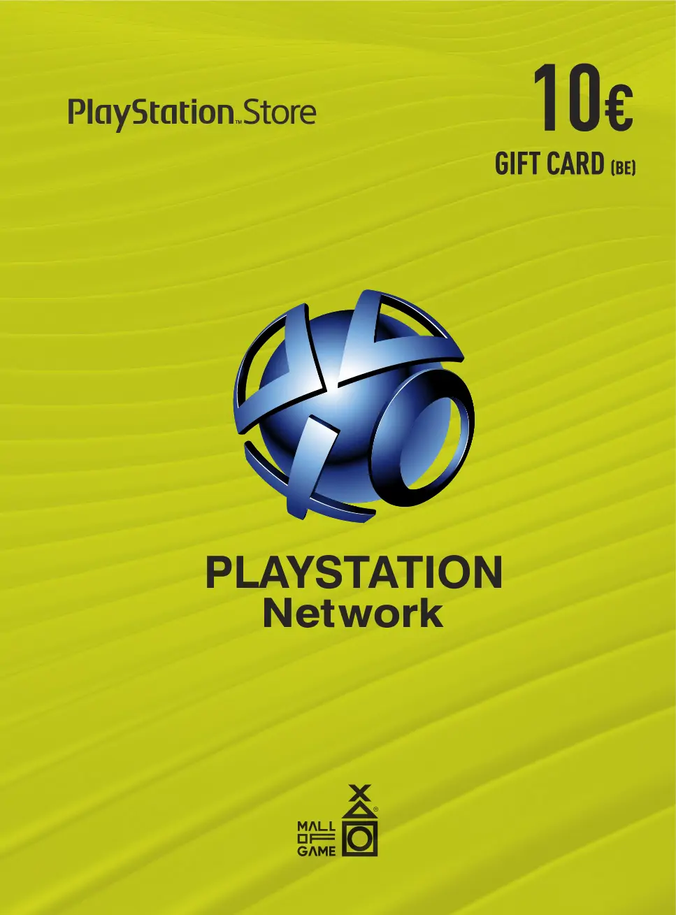 PSN 10 EUR BE