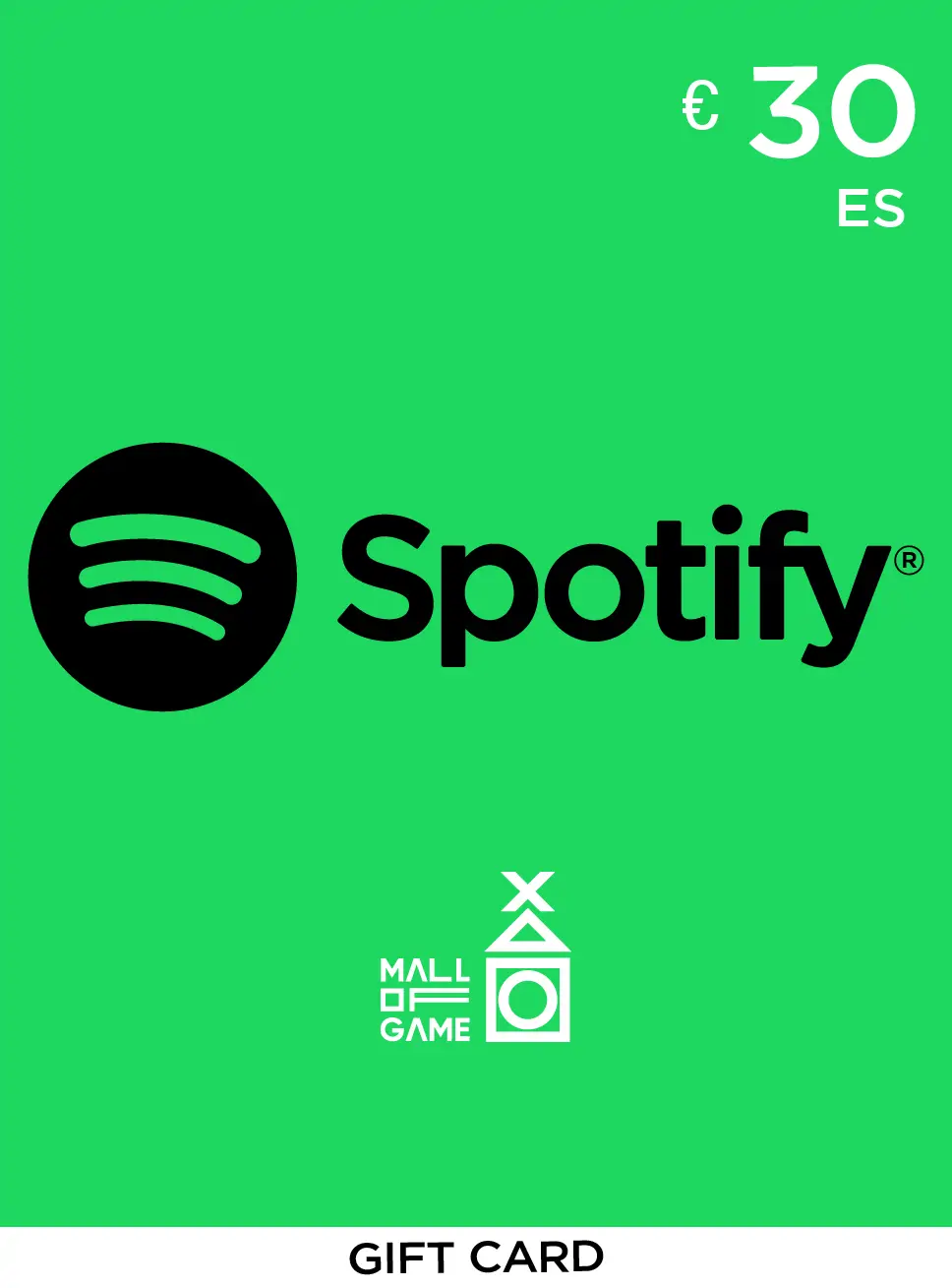 Spotify 30EUR Gift Card (ES)